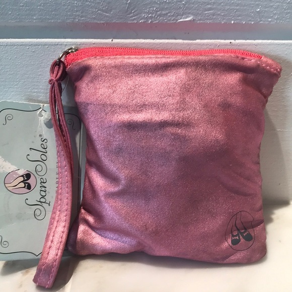 Spare Soles Pink Portable Flats w/Pouch - Picture 4 of 10